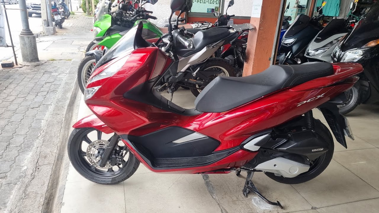 Pcx150 โฉมปี2018ล้อแม็กแท้ Idiling Stopคอมบายเบรครถบ้านมือเดียว สวยใสเครื่องดี ขาย57500 #0851185995​