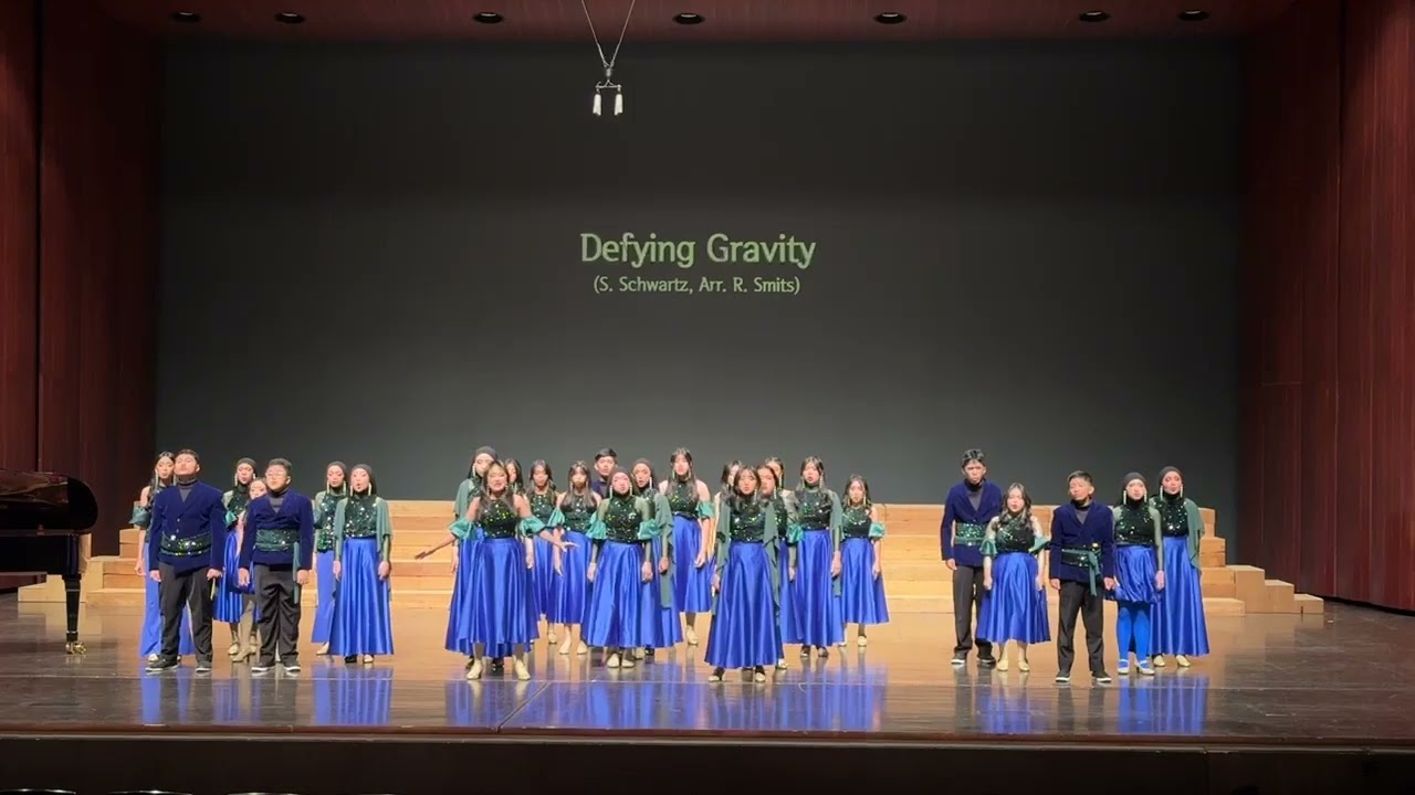 One Voice Teen Choir of SMP Negeri 1 SBY - Defying Gravity (Stephen Schwartz, arr. by Ruben Smits)