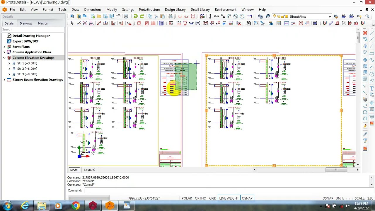PROTADETAIL 2021 HOW TO ARRANGE DETAIL DRAWINGS  IN TITTLE BLOCK  FROM PROTADETAIL AND EXPORT AS PDF