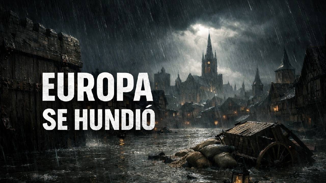 1315-1317: años de lluvia, hambruna y desesperación: La catástrofe que anegó a Europa (R  con IA)