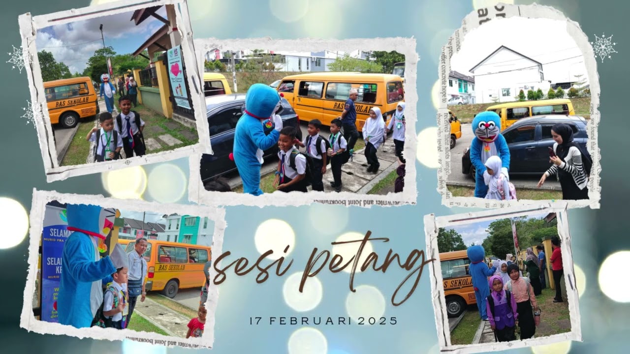 SK Taman Nusa Damai 1st day School