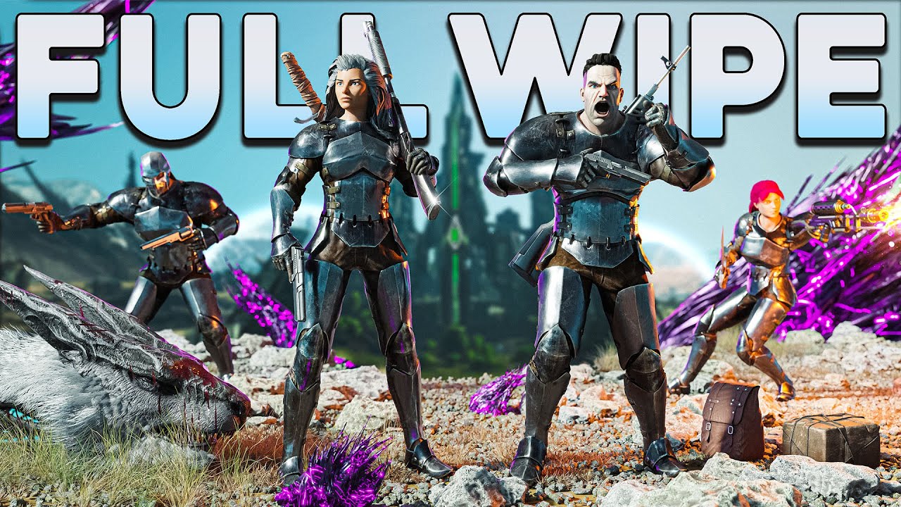 How a 50,000 Hour Tribe Survived 200 Days in Wasteland Cave! - A Full ARK Wipe Story