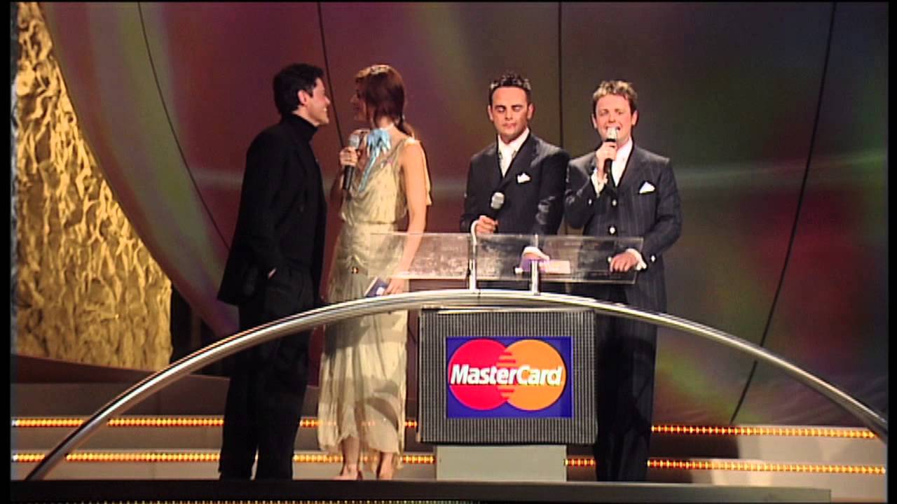 Madonna wins International Female presented by Donny Osmond & Helena Christensen | 2001
