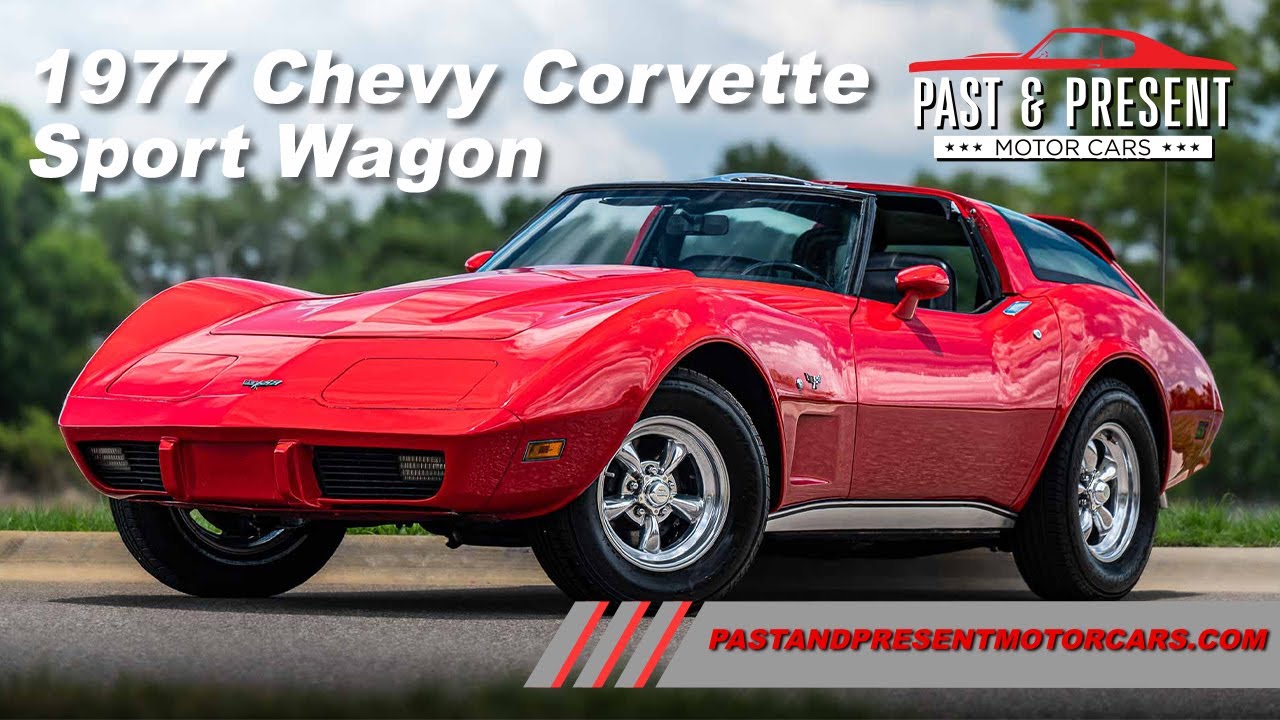 1977 Chevrolet Corvette Sport Wagon Red Black AT TT 405275