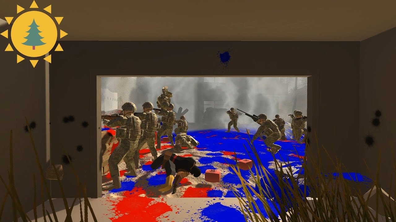 Ravenfield - Massive NPC Battle | 500 VS 500 | NPC War & A.I Battle | Render in 60FPS |Urban Warfare