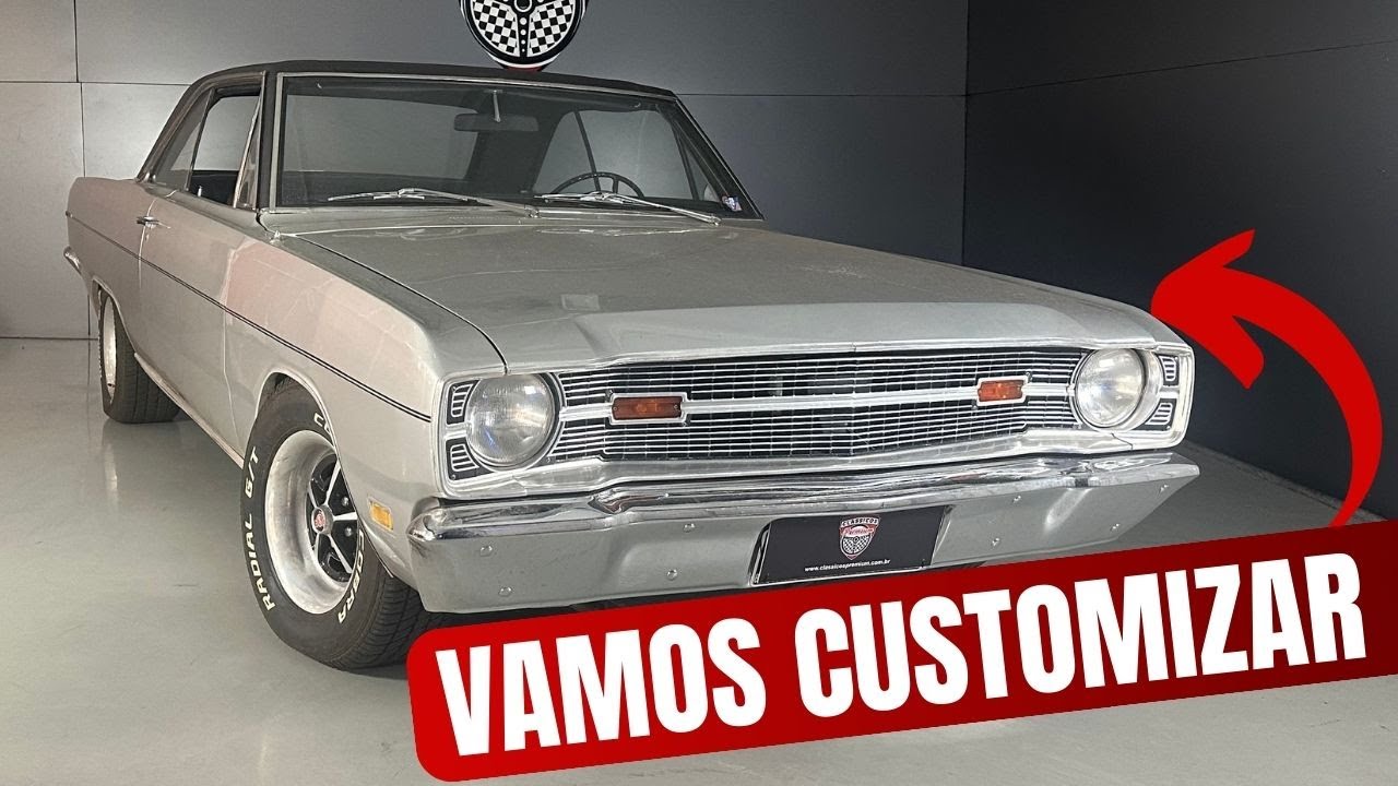 VAMOS CUSTOMIZAR ESSE DODGE DART DE LUXO (1972) - Clássicos Premium