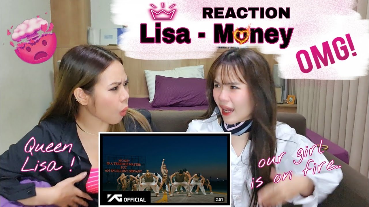 [Sub Eng] ลูกสาวสวยและรวยมาก LISA - 'MONEY' EXCLUSIVE PERFORMANCE VIDEO REACTION