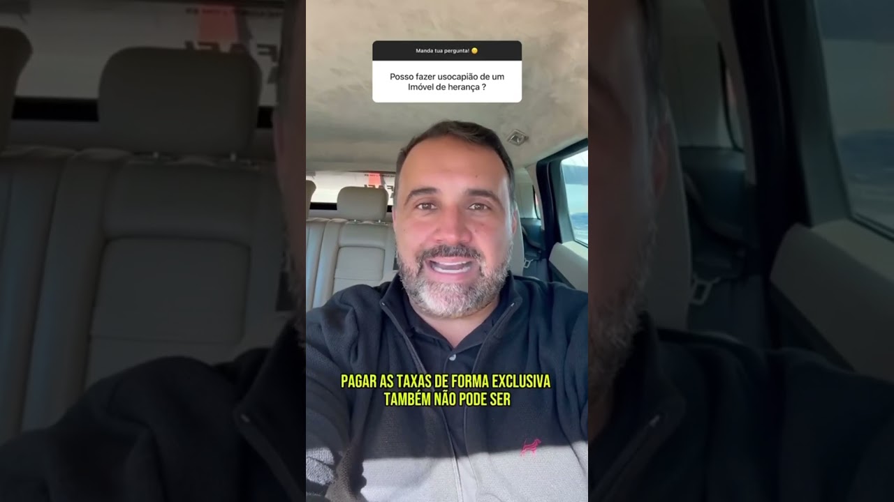 Usucapião de imóvel de herança pode? 🏠