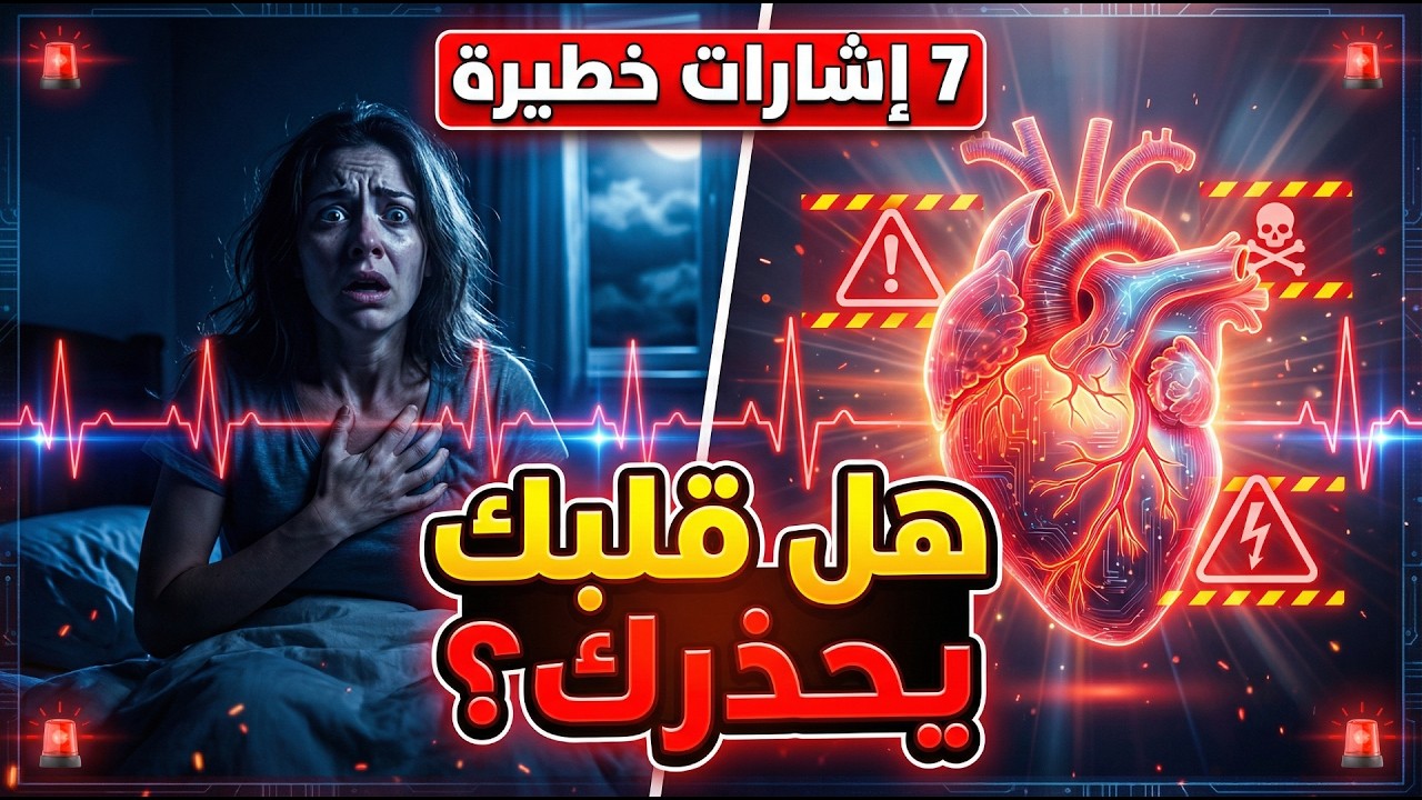 7 علامات مبكرة لأمراض القلب يجب أن يعرفها الجميع
