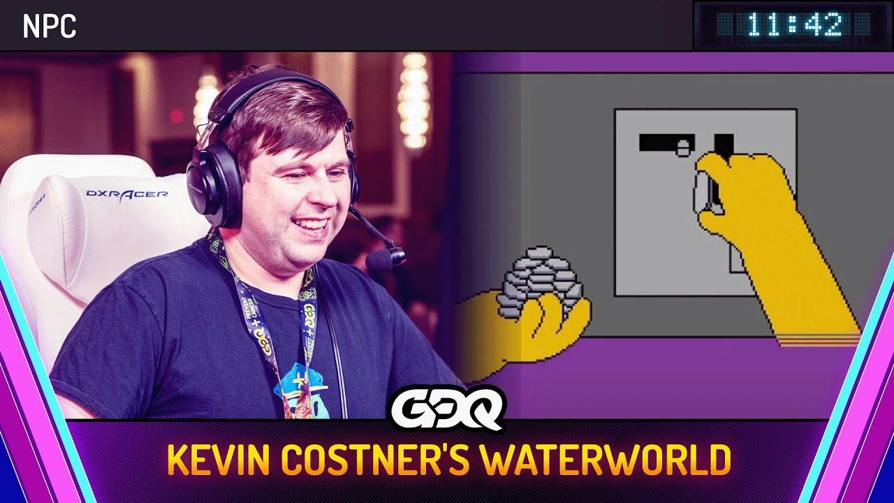 Kevin Costner's Waterworld by NPC in 11:42 - Awesome Games Done Quick 2025