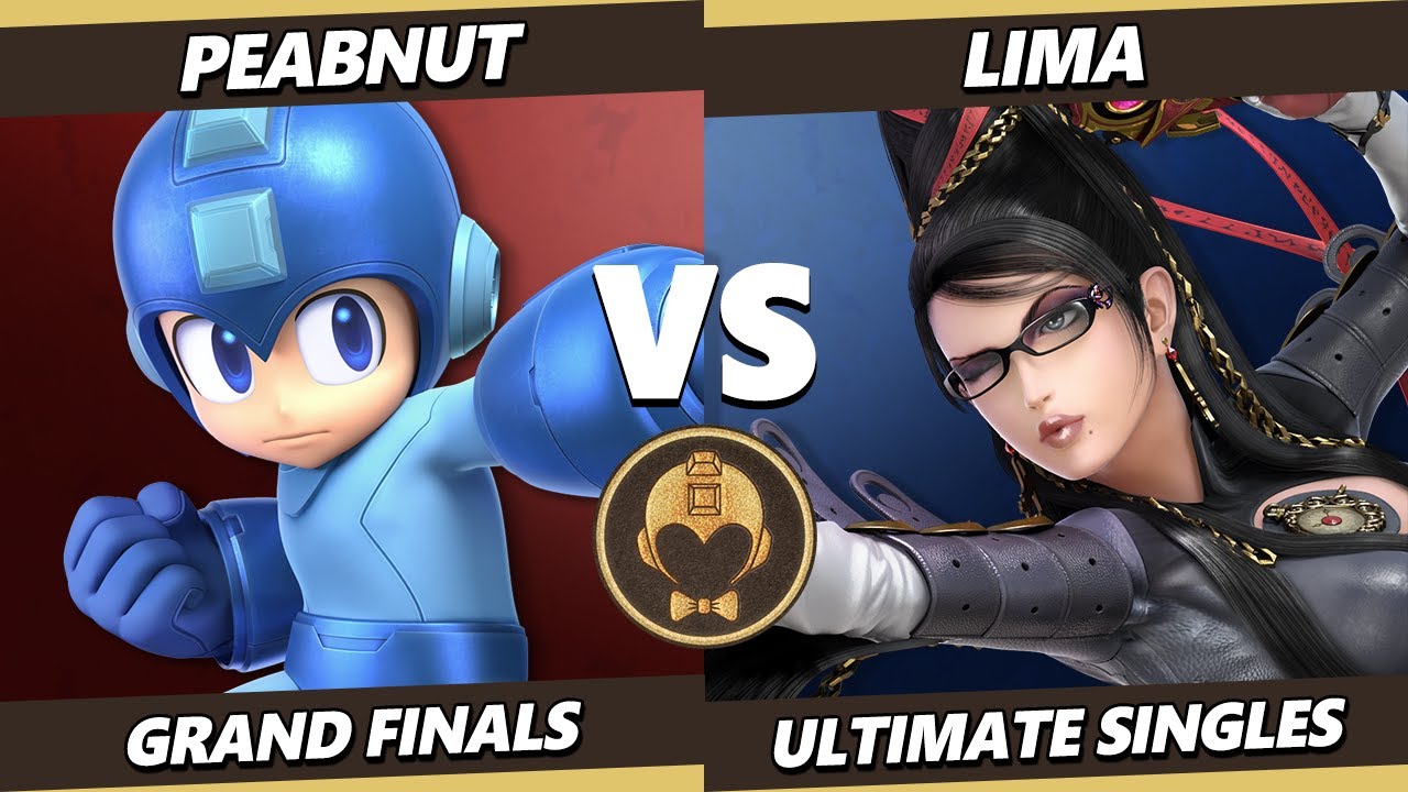 Peabnut Homecoming GRAND FINALS - Peabnut (Mega Man) Vs. Lima (Bayonetta) Smash Ultimate - SSBU