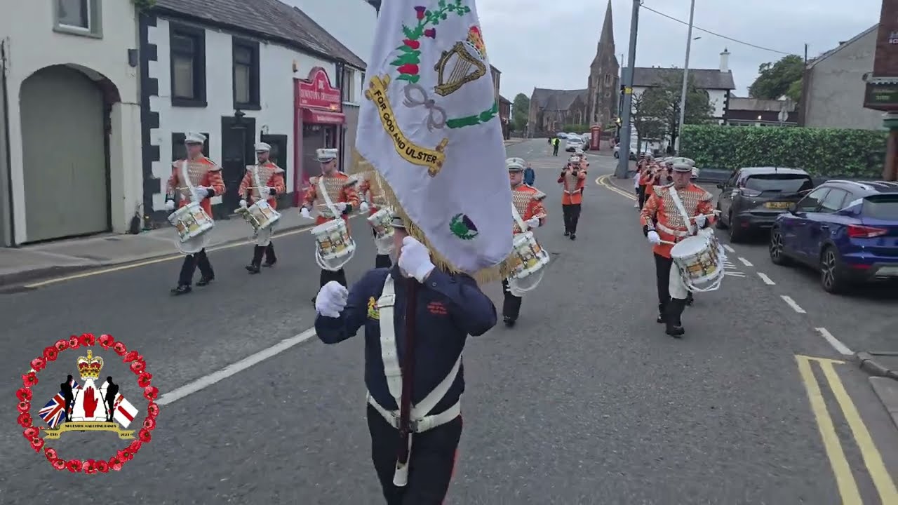 Cookstown Sons Of William FB @ Ballymoughan Purple Guards Parade 2024