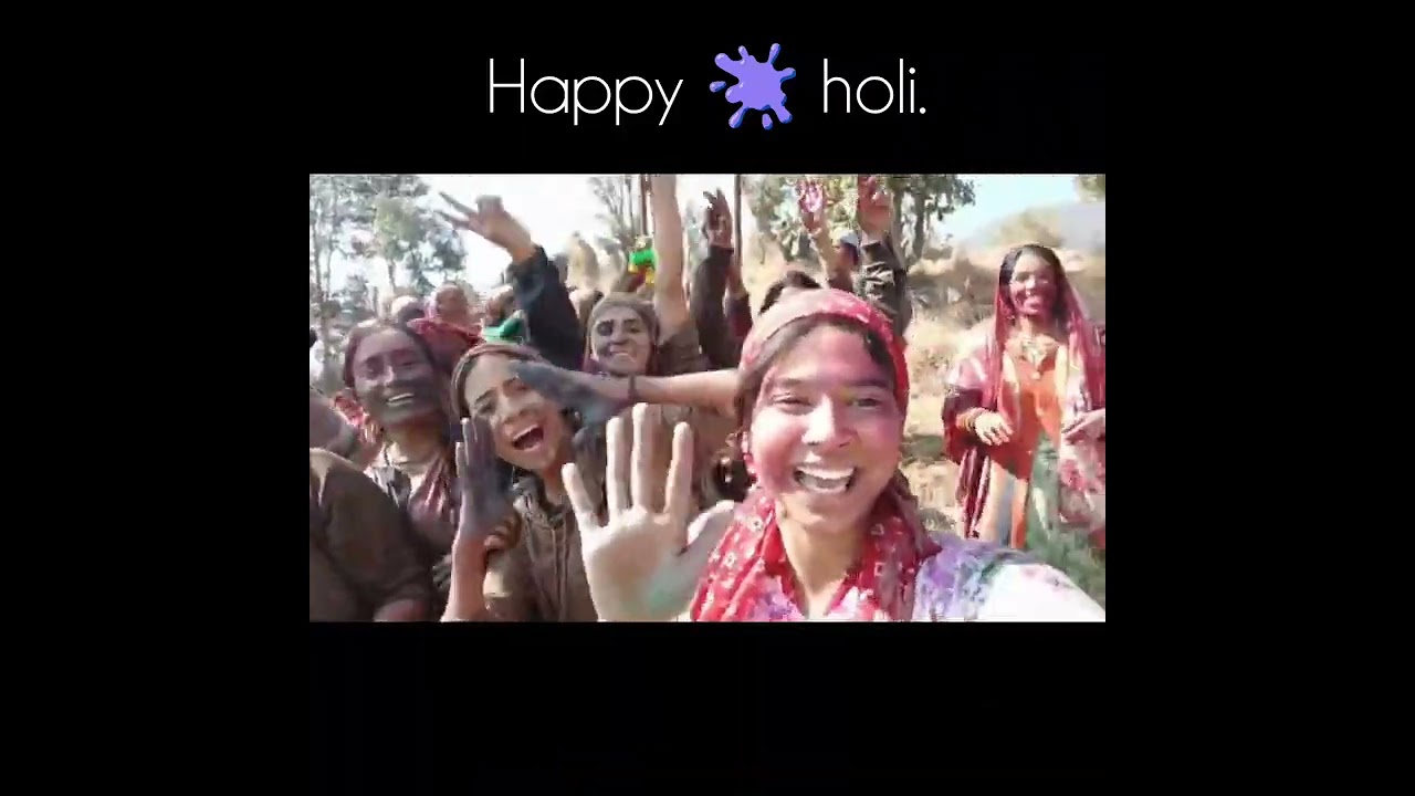 Kumauni Holi 🫟..mere gaw ki..#YouTube video#Holi special#comedy#chalodi#.♥️