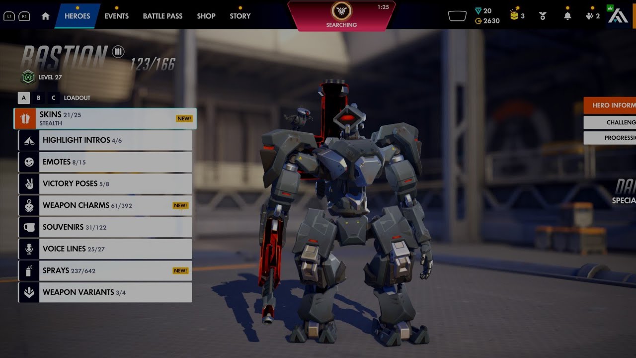 Everyone needs a bastion in their team on Overwatch