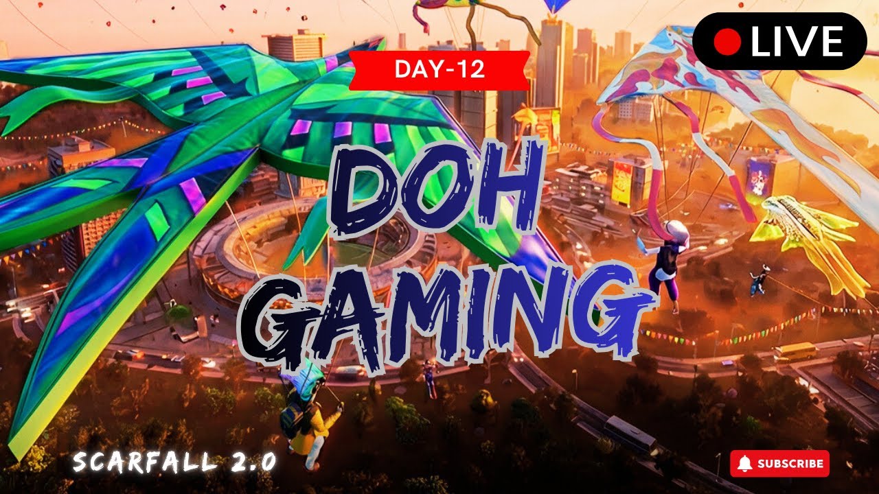 🔴 Scarfall 2.0 Live | Day-12 | Patangbaaz Bundle 😊 | All Map Gameplay 🥶 | Death Of Human Gaming