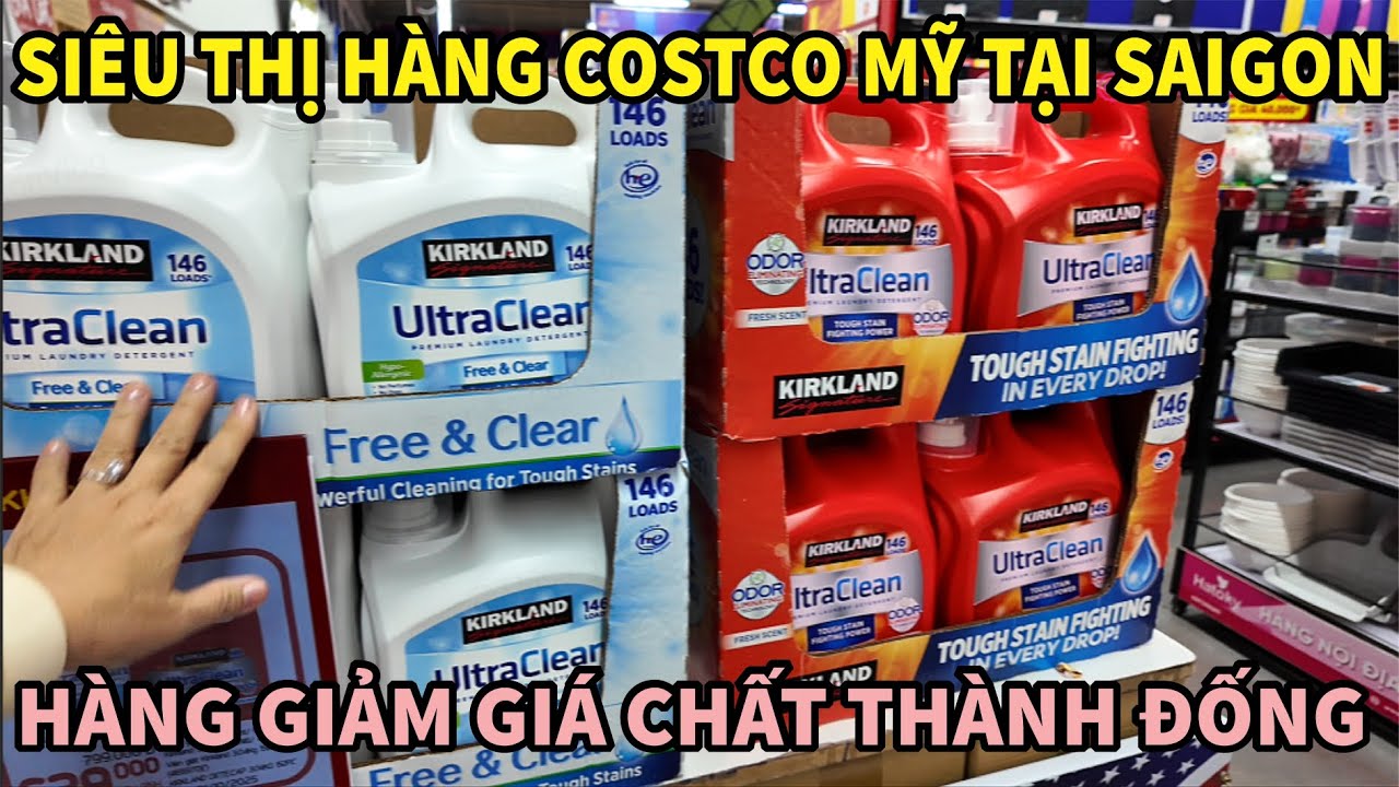 SIÊU THỊ HÀNG COSTCO MỸ TẠI SAIGON Hàng Giảm Giá Nhiếu Chất Thành Đống Cơ Hội Ai Cũng Vui Mua Hàng