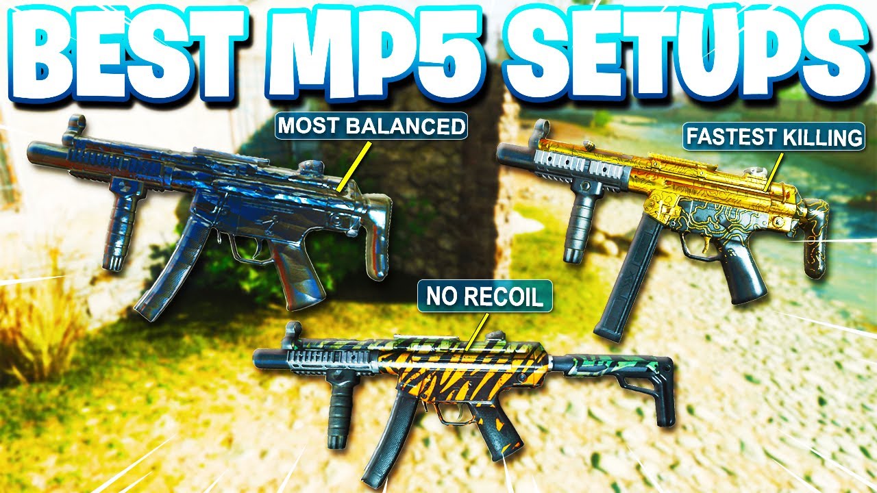 5 OVERPOWERED MP5 BEST CLASS SETUPS! | Modern Warfare/Warzone Best MP5 Class (COD MW Best Setups)