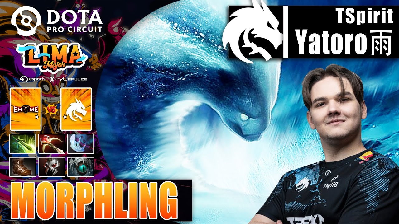 EHOME vs SPIRIT | YATORO SHOW OFF MORPHLING HARD CARRY 19 KILLS | LIMA MAJOR 2023 Dota 2 Highlights