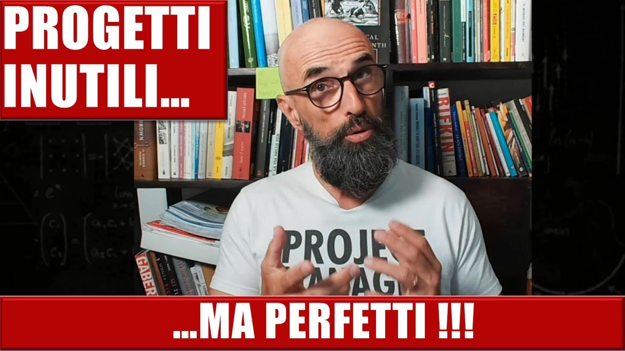 PROGETTI INUTILI, MA PERFETTI (PERCHÉ CONSEGNARE NON BASTA...)