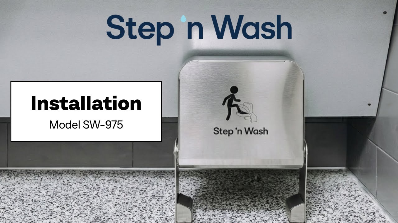 Step 'n Wash SW-975: Official Installation Video