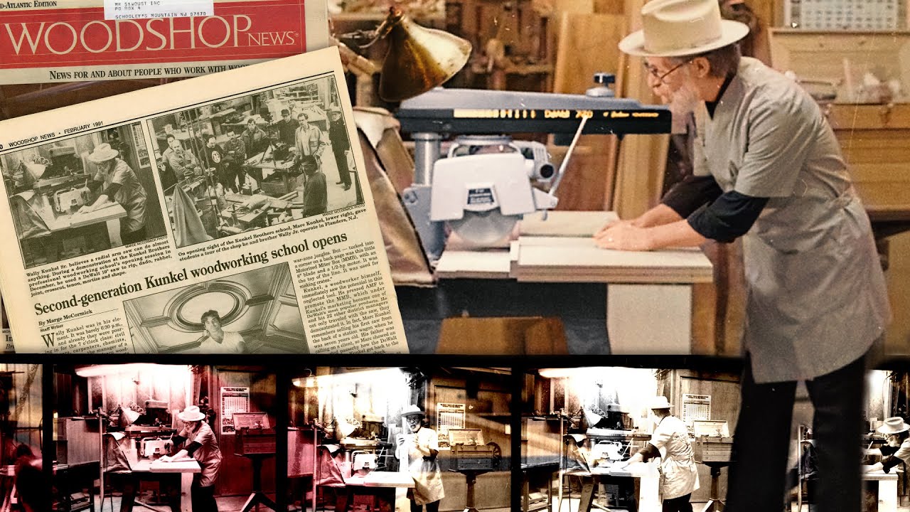 Mr. Sawdust (Wallace Kunkel) — Radial Arm Saw Live Demonstration (1990)