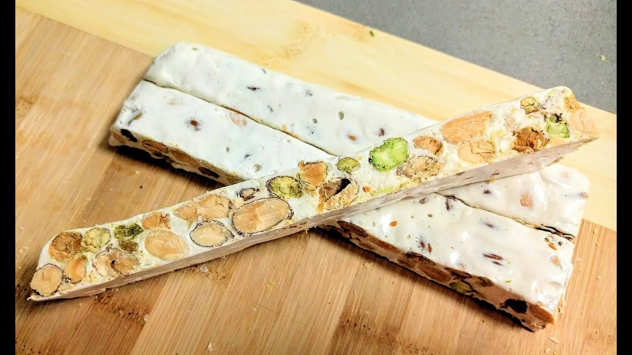 No thermometer Nougat with nuts |The Bite of Delight- English