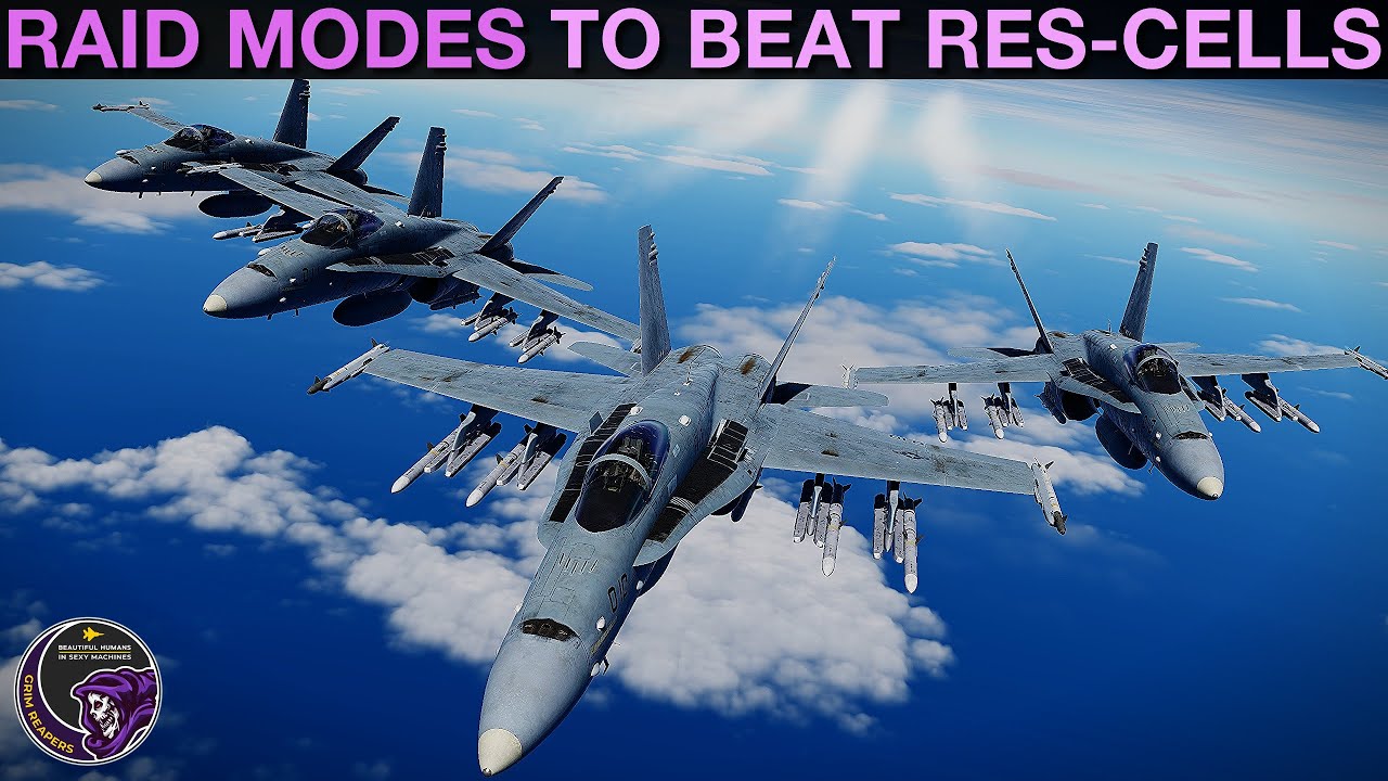 FA-18C Hornet: использование режимов радара RAID для преодоления «Res Celling» | DCS