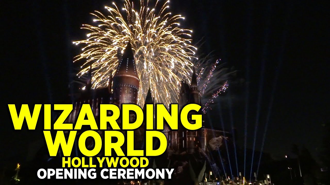 FULL Wizarding World of Harry Potter grand opening ceremony at Universal Studios Hollywood