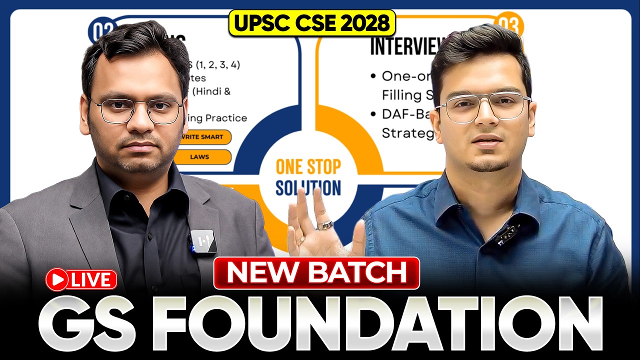 UPSC CSE 2028 GS Foundation New Batch | Complete UPSC Preparation Strategy | Sarrthi IAS