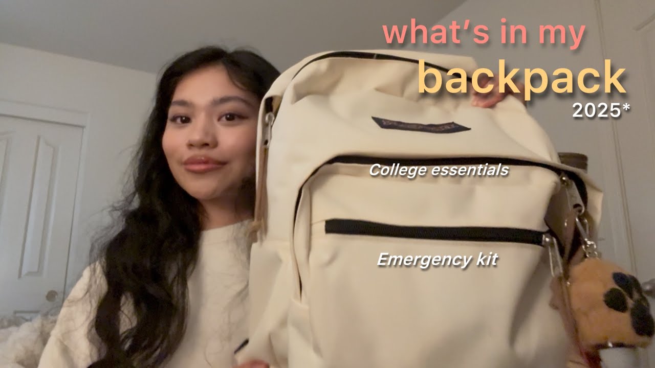 What’s in my BackPack 2025 🎒 *college edition