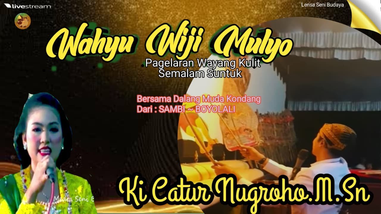 LIVE WAYANG KULIT KI CATUR NUGROHO ,M.Sn _BT  GARENG TRALALA  II LIVE,REC MALAM INI