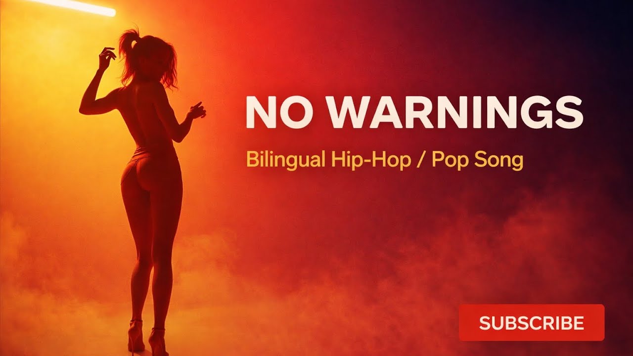 No Warnings (Lyrical) | English Spanish Song | Smooth & Dangerous | Car Playlist Vibes