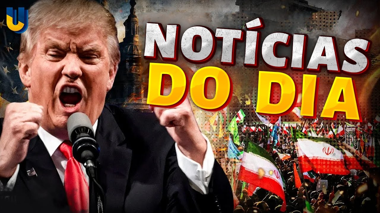 Trump aumenta a pressão: tropas se movem! Revolta no Irã cresce