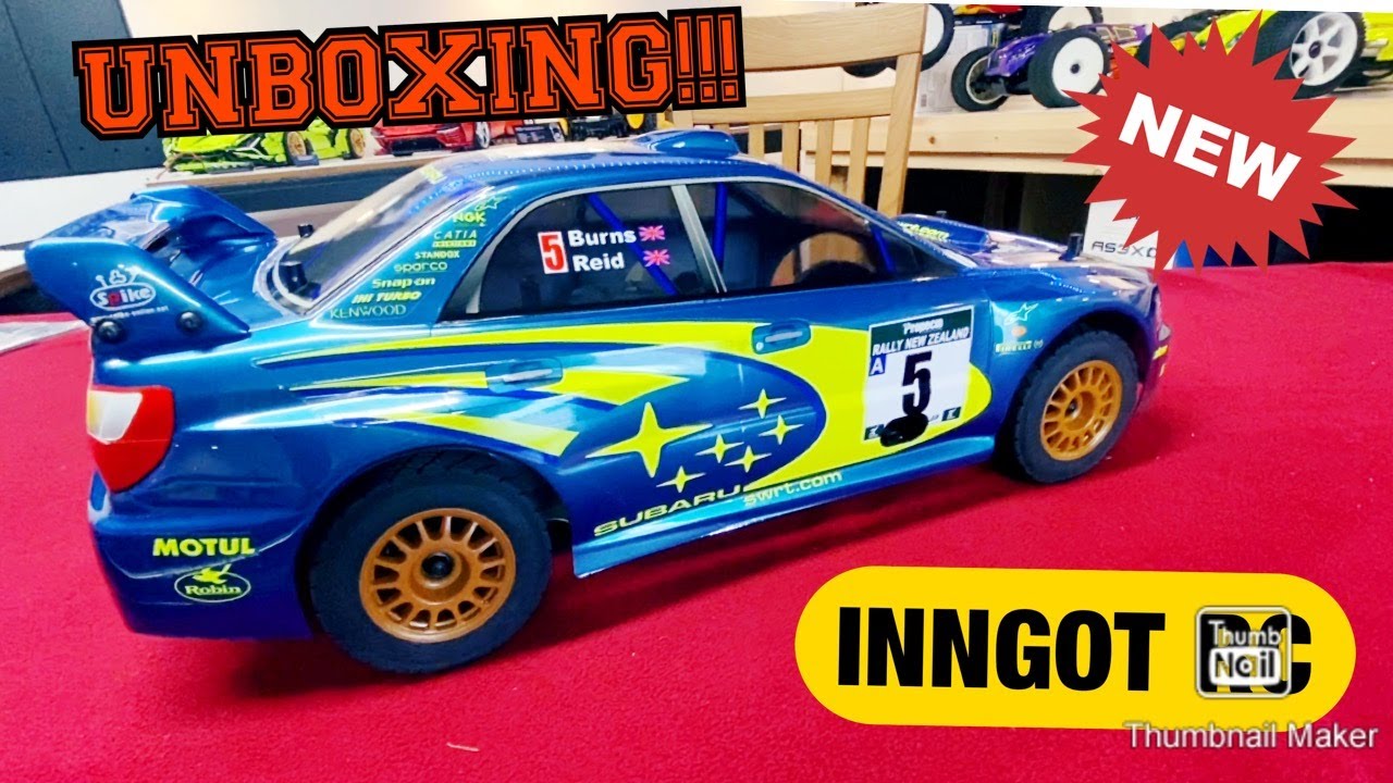 HPI WR8 3.0 2001 WRC Subaru Impreza - UNBOXING!!! 🔥⛽️🚀✨