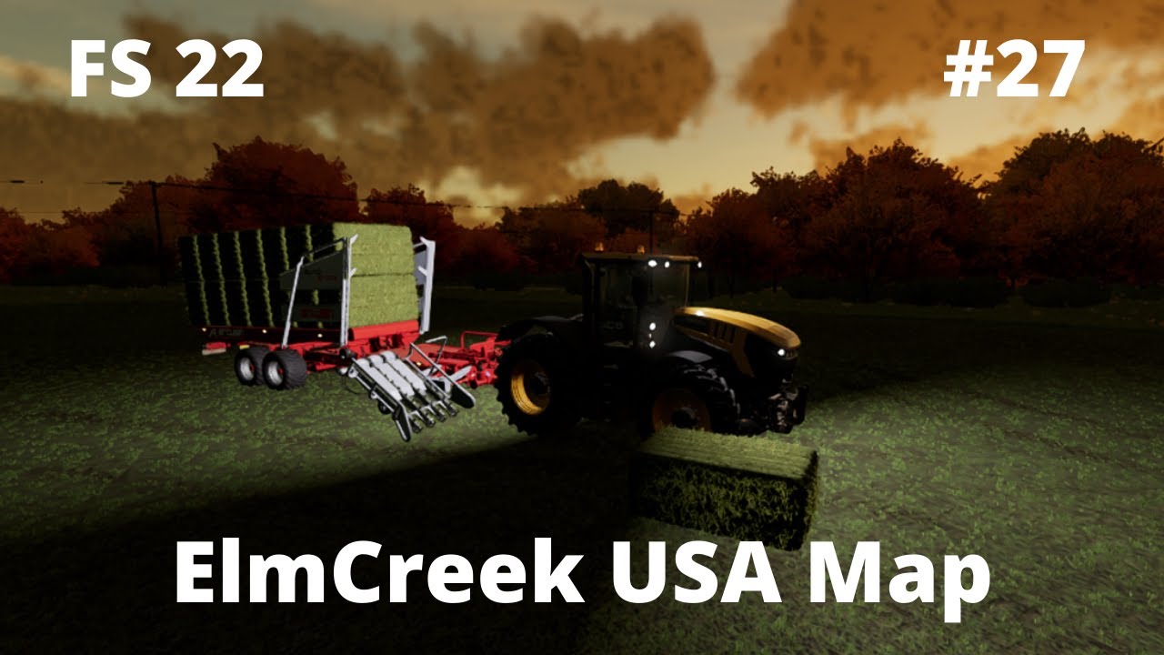 Farming Simulator 22 // ElmCreek #27 - USA Map // Máxima Dificultad // FS 22 - Español