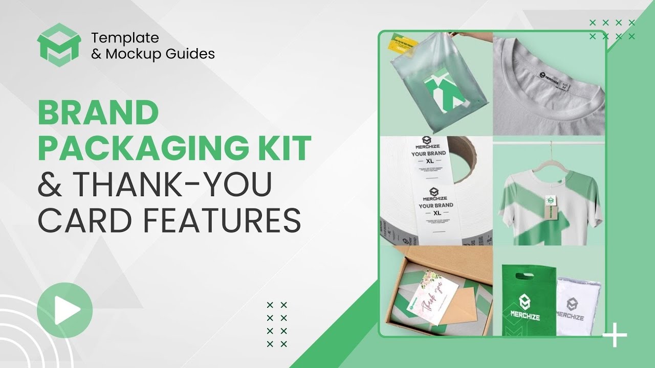 Brand Packaging Kit & Thank-you Card Features I Fulfillment Setup Guides