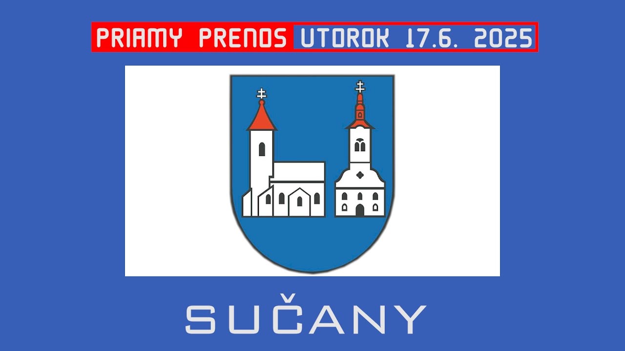 Obecné zastupiteľstvo Obec Sučany 17. 6. 2025