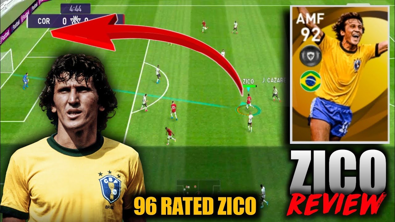 96 Rated Legend ZICO review 🔥🔥 | Pes 2021 Mobile