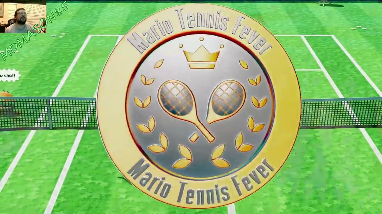 Mario Tennis Fever: Classic Singles S Rank Gameplay