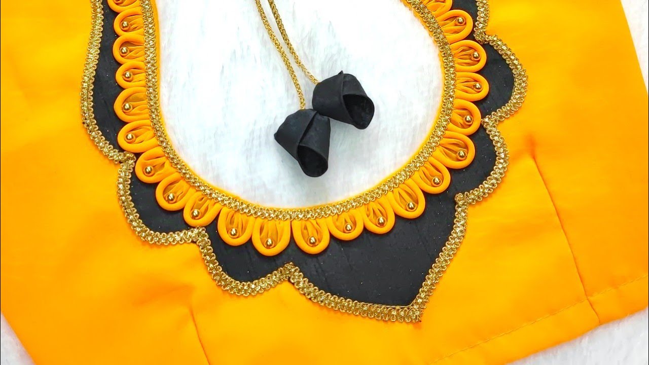 New Model Stylish Blouse Back Neck Design Cutting And Stitching |
