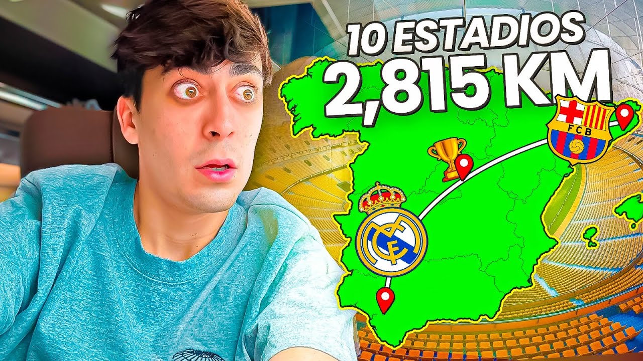 Visité Todos los Estadios de Fútbol en 72 Horas
