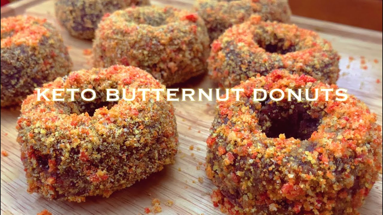 KETO CHOCO BUTTERNUT DONUTS 🍩