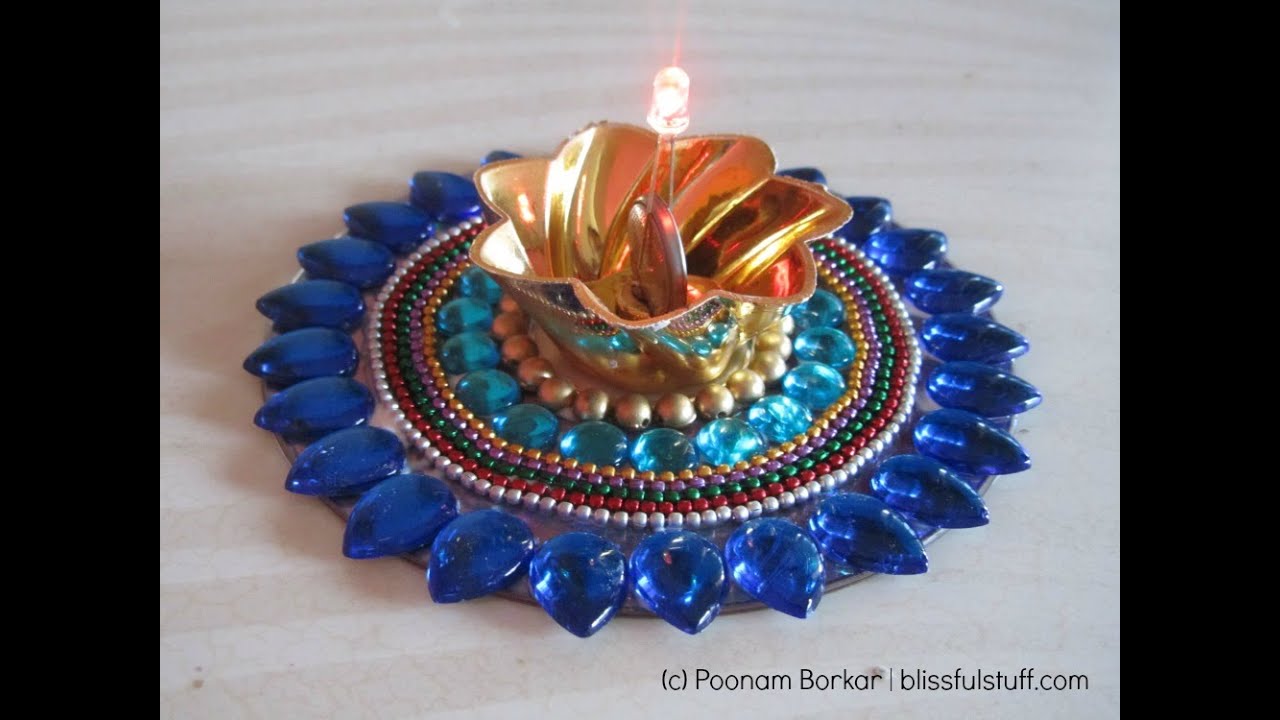 DIY - How to recycle old CDs into beautiful candle holder | Best out of waste
