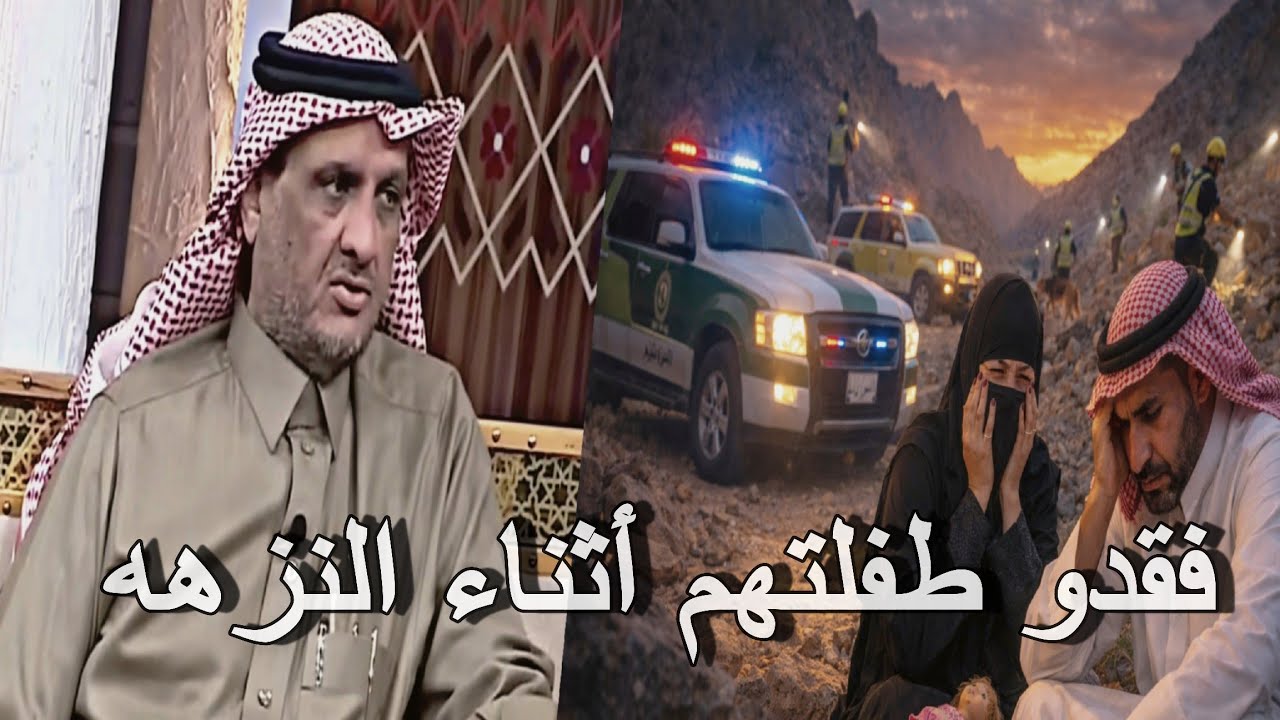 رجل وزوجته وابنته الصغيره طلعوا نزهه للجبال وفجأة فقدوا البنت واللي صار مؤثر!