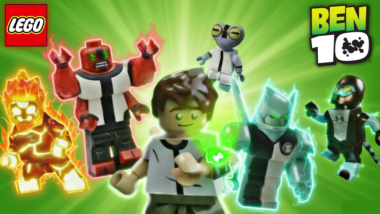 🔥BEN 10 But It's LEGO !! [BEN 10 Animation]