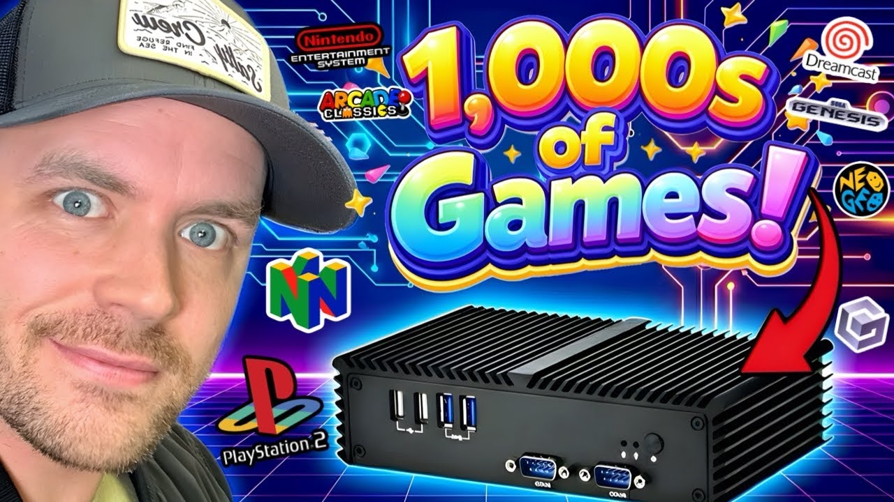 Build Your Own Plug & Play Game Console For Just $65!