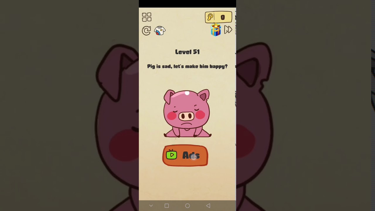 Brain Crazy Level 51 52 53 54 55 56 57 58 59 60 Walkthrough Solution Android