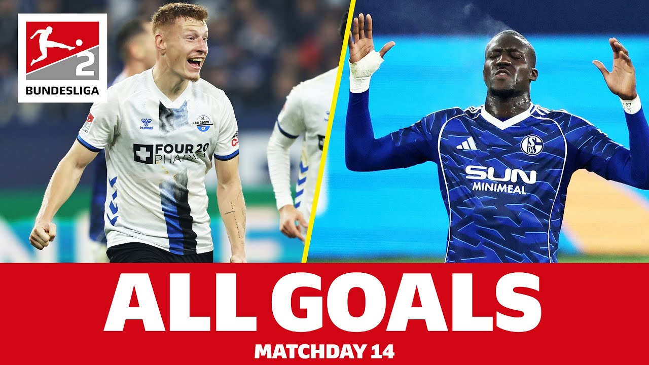 The 2. Bundesliga All Goals Show | Matchday 14