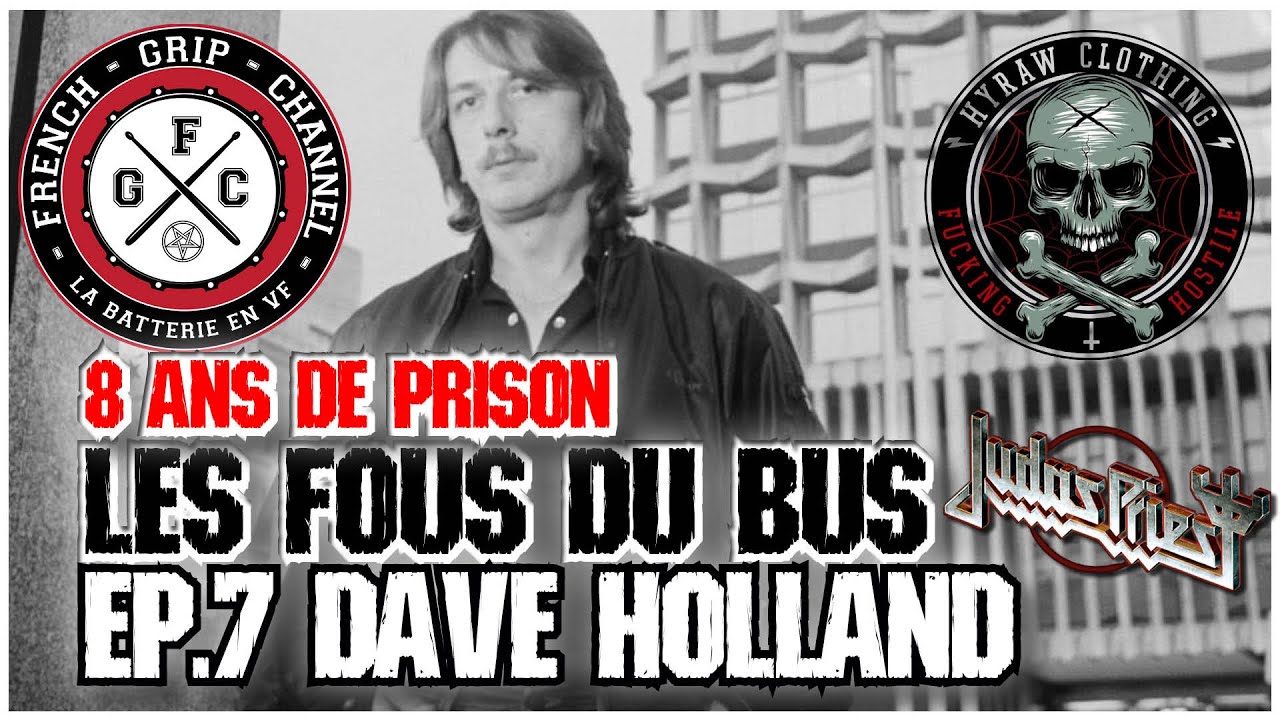 DAVE HOLLAND (Judas Priest) - LES FOUS DU BUS ep 7 - Douze batteurs au destin bizarre - #noël2025