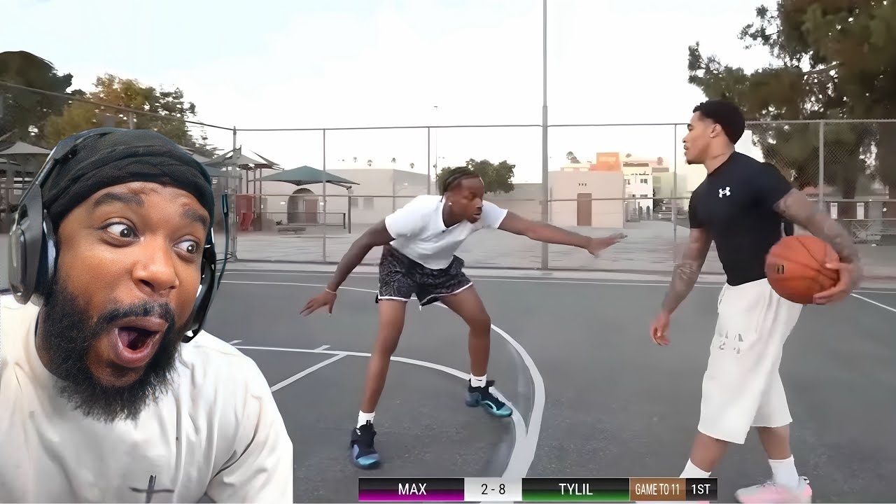THIS GOT TOXIC! PlaqueBoyMax vs Tylil 1v1 Basketball REACTION!